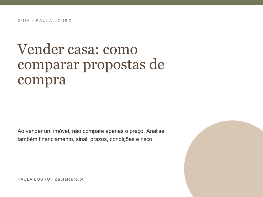 Proposta de compra de imóvel: o que analisar antes de aceitar