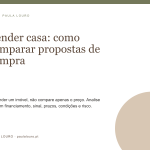 Proposta de compra de imóvel: o que analisar antes de aceitar